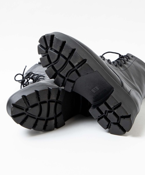 WEGO(ウィゴー)の「WEGO/ボリュームショートブーツ(ブーツ・レディース・ブラック・MEDIUM/LARGE)」の7枚目の写真