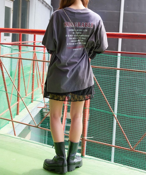 WEGO(ウィゴー)の「WEGO/ボリュームショートブーツ(ブーツ・レディース・ブラック・MEDIUM/LARGE)」の5枚目の写真