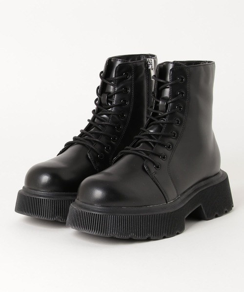 WEGO(ウィゴー)の「WEGO/ボリュームショートブーツ(ブーツ・レディース・ブラック・MEDIUM/LARGE)」の15枚目の写真