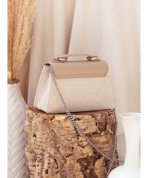 Darich（ダーリッチ）の「レザードッキングバッグ（ショルダーバッグ・レディース・ベージュ・FREE）」の17枚目の写真