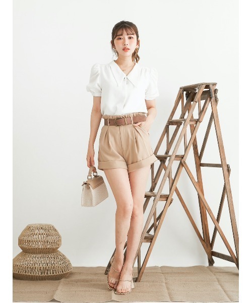 Darich（ダーリッチ）の「レザードッキングバッグ（ショルダーバッグ・レディース・ベージュ・FREE）」の5枚目の写真