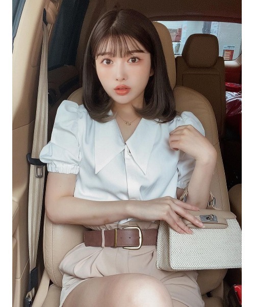 Darich（ダーリッチ）の「レザードッキングバッグ（ショルダーバッグ・レディース・ベージュ・FREE）」の16枚目の写真