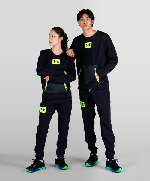 UNDER ARMOUR(アンダーアーマー)の「UAサミット ニット ジョガー(トレーニング/メンズ)(その他パンツ・メンズ・グレー/ブラック・XXL/L/XL/S/M)」の11枚目の写真