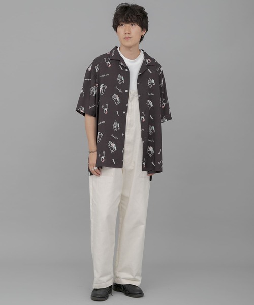 SENSE OF PLACE by URBAN RESEARCH(センスオブプレイスバイアーバンリサーチ)の「『別注』Ryo Kaneyasu×SENSE OF PLACE SHIRTS(シャツ/ブラウス・メンズ・ライトブルー/ダークブラウン/ホワイト・MEDIUM/LARGE)」の7枚目の写真