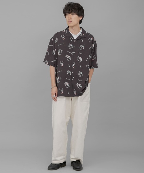 SENSE OF PLACE by URBAN RESEARCH(センスオブプレイスバイアーバンリサーチ)の「『別注』Ryo Kaneyasu×SENSE OF PLACE SHIRTS(シャツ/ブラウス・メンズ・ライトブルー/ダークブラウン/ホワイト・MEDIUM/LARGE)」の13枚目の写真