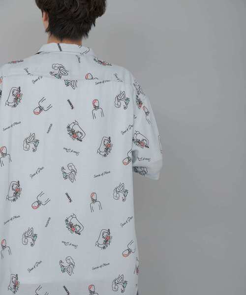 SENSE OF PLACE by URBAN RESEARCH(センスオブプレイスバイアーバンリサーチ)の「『別注』Ryo Kaneyasu×SENSE OF PLACE SHIRTS(シャツ/ブラウス・メンズ・ライトブルー/ダークブラウン/ホワイト・MEDIUM/LARGE)」の20枚目の写真