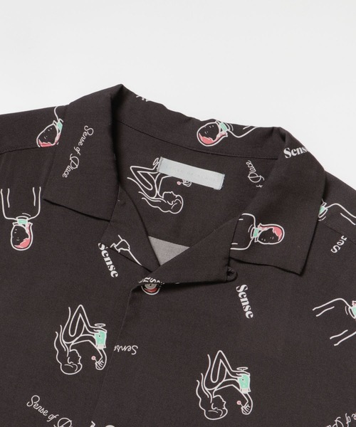 SENSE OF PLACE by URBAN RESEARCH(センスオブプレイスバイアーバンリサーチ)の「『別注』Ryo Kaneyasu×SENSE OF PLACE SHIRTS(シャツ/ブラウス・メンズ・ライトブルー/ダークブラウン/ホワイト・MEDIUM/LARGE)」の4枚目の写真