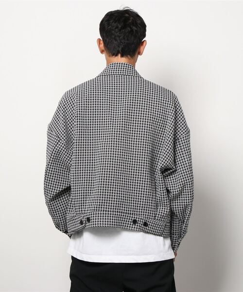 NEONSIGN(ネオンサイン)の「【NEONSIGN】BLIND MW PLOVERS BADBOY JACKET(ブルゾン・メンズ・ブラック・46/44)」の4枚目の写真
