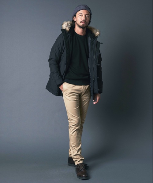 Magine（マージン）の「CTN/NY SUPIMA WEATHER THINSULATE N3B COAT コットンナイロン ウェザー シンサレート N３B　コート（モッズコート・メンズ・ブラック/オリーブ/ネイビー・44/48/46）」の22枚目の写真