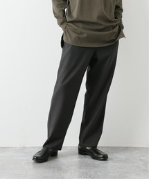 【LA BOUCLE / ラブークル】ストレートイージートラウザー BONOTTO チェック