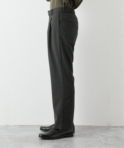 EDIFICE LA BOUCLE（エディフィスラブークル）の「【LA BOUCLE / ラブークル】ストレートイージートラウザー BONOTTO チェック（その他パンツ・メンズ・チャコールグレー/ネイビー・2/3/1）」の9枚目の写真