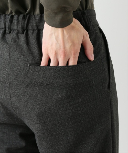 EDIFICE LA BOUCLE（エディフィスラブークル）の「【LA BOUCLE / ラブークル】ストレートイージートラウザー BONOTTO チェック（その他パンツ・メンズ・チャコールグレー/ネイビー・2/3/1）」の16枚目の写真