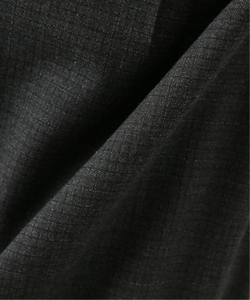 EDIFICE LA BOUCLE（エディフィスラブークル）の「【LA BOUCLE / ラブークル】ストレートイージートラウザー BONOTTO チェック（その他パンツ・メンズ・チャコールグレー/ネイビー・2/3/1）」の6枚目の写真