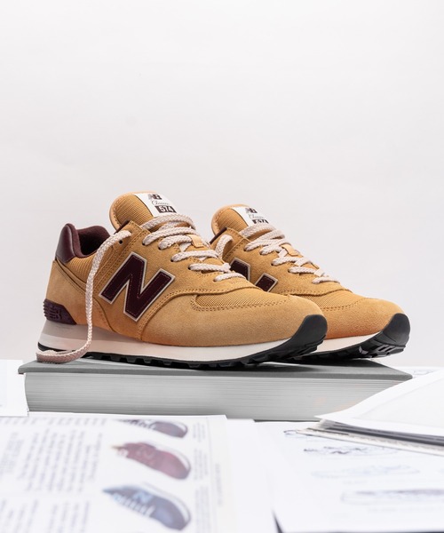 NEW BALANCE(ニューバランス)の「ML574(スニーカー・メンズ・ホワイト/グレー系その他/グレー/ネイビー/ライトブラウン/バーガンディー・24.5cm/28.0cm/25.5cm/24.0cm/26.0cm/25.0cm/27.5cm/26.5cm/29.0cm/23.0cm/28.5cm/27.0cm/23.5cm/22.5cm)」の22枚目の写真