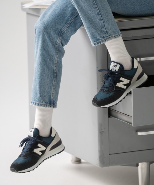 NEW BALANCE(ニューバランス)の「ML574(スニーカー・メンズ・ホワイト/グレー系その他/グレー/ネイビー/ライトブラウン/バーガンディー・24.5cm/28.0cm/25.5cm/24.0cm/26.0cm/25.0cm/27.5cm/26.5cm/29.0cm/23.0cm/28.5cm/27.0cm/23.5cm/22.5cm)」の18枚目の写真