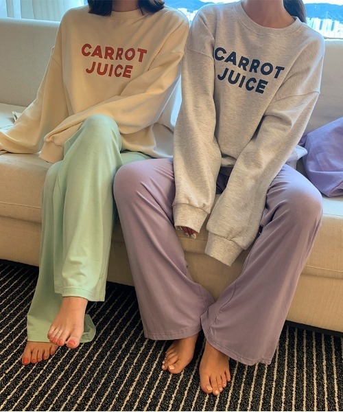 chuu(チュー)の「CHUU ボーイングトレーニングパンツ(スウェットパンツ・レディース・ブラック/ミント/バイオレット/ピンク・FREE)」の8枚目の写真