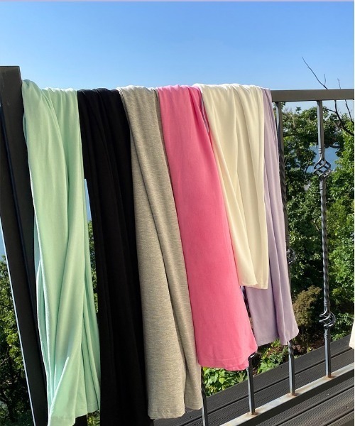 chuu(チュー)の「CHUU ボーイングトレーニングパンツ(スウェットパンツ・レディース・ブラック/ミント/バイオレット/ピンク・FREE)」の20枚目の写真