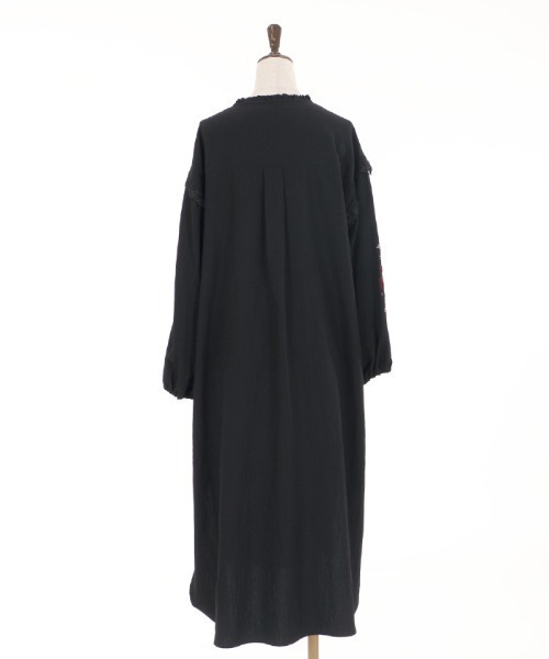 axes femme（アクシーズファム）の「チャイナ釦ロングシャツOP