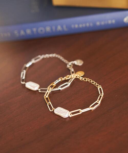 coen（コーエン）の「イミテーションパールブレスレット（ブレスレット・レディース・ゴールド/シルバー・FREE）」の7枚目の写真