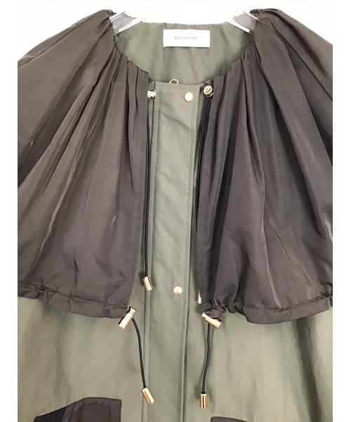 DOLLUPOOPS（ドールアップウップス）の「ビッグカラーフィールドジャケット（その他アウター・レディース・カーキ/キャメル・38）」の21枚目の写真