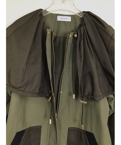 DOLLUPOOPS（ドールアップウップス）の「ビッグカラーフィールドジャケット（その他アウター・レディース・カーキ/キャメル・38）」の11枚目の写真