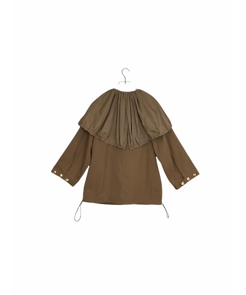 DOLLUPOOPS（ドールアップウップス）の「ビッグカラーフィールドジャケット（その他アウター・レディース・カーキ/キャメル・38）」の16枚目の写真