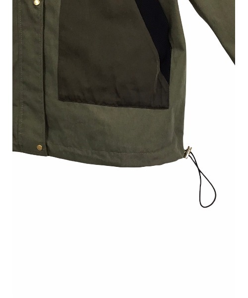 DOLLUPOOPS（ドールアップウップス）の「ビッグカラーフィールドジャケット（その他アウター・レディース・カーキ/キャメル・38）」の6枚目の写真