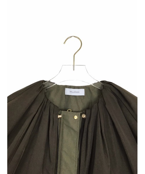 DOLLUPOOPS（ドールアップウップス）の「ビッグカラーフィールドジャケット（その他アウター・レディース・カーキ/キャメル・38）」の3枚目の写真