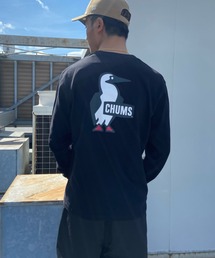 【ZOZOTOWN限定】CHUMS/チャムス ルーズシルエット バックプリントロンT/ブービーTシャツ Booby Logo Long sleeve T-Shirt CH01-1896