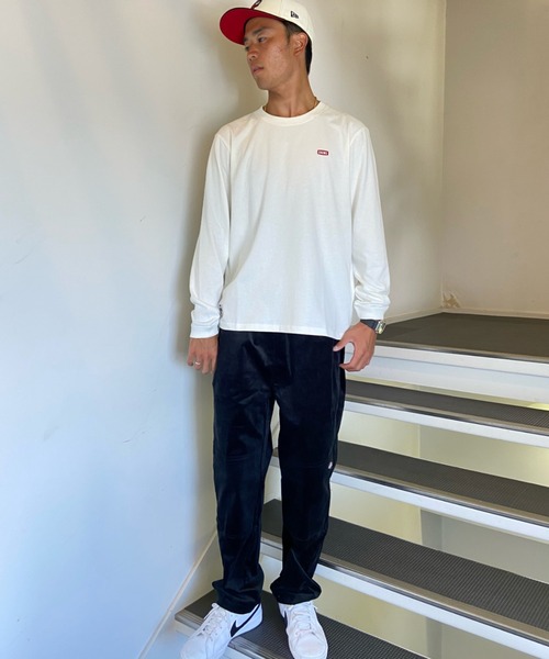 CHUMS(チャムス)の「【ZOZOTOWN限定】CHUMS/チャムス ルーズシルエット バックプリントロンT/ブービーTシャツ Booby Logo Long sleeve T-Shirt CH01-1896(Tシャツ/カットソー・メンズ・ブラック/カーキ/ホワイト/マルチ/グレー/ベージュ・L/M/XL)」の10枚目の写真