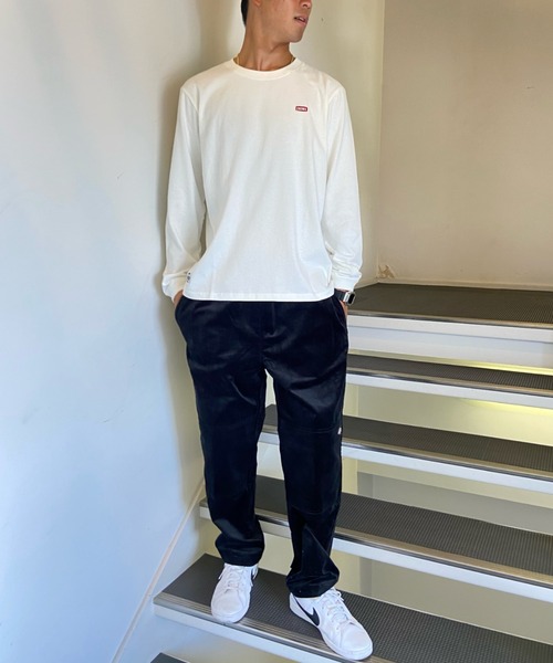CHUMS(チャムス)の「【ZOZOTOWN限定】CHUMS/チャムス ルーズシルエット バックプリントロンT/ブービーTシャツ Booby Logo Long sleeve T-Shirt CH01-1896(Tシャツ/カットソー・メンズ・ブラック/カーキ/ホワイト/マルチ/グレー/ベージュ・L/M/XL)」の11枚目の写真