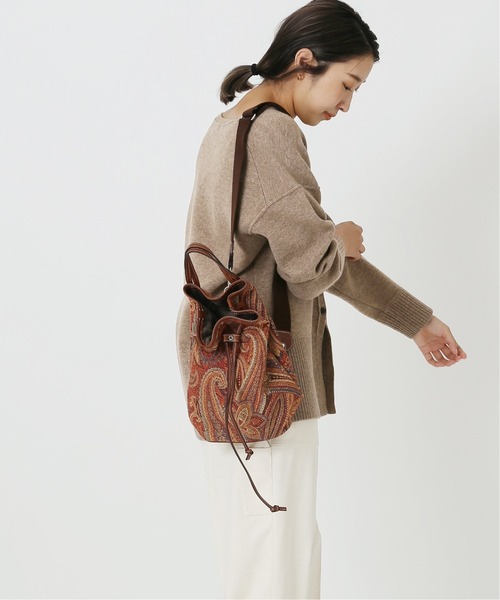 journal standard L'essage（ジャーナルスタンダードレサージュ）の「GOSPEL Vカーディガン◆（カーディガン/ボレロ・レディース・ベージュ/グレー/グリーン・FREE）」の9枚目の写真