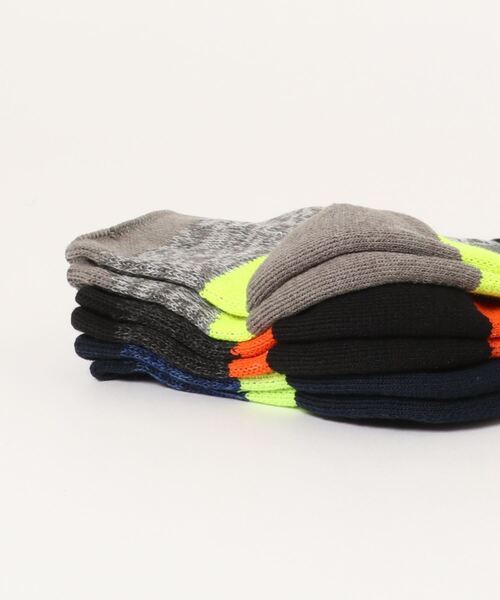 Reebok（リーボック）の「【Reebok（リーボック）】 ソックス　3足組み ショート丈（ソックス/靴下・メンズ・その他1・25-27CM）」の2枚目の写真