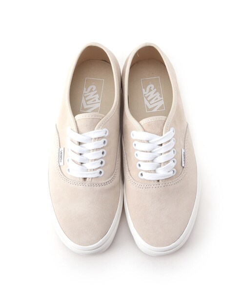 VANS（バンズ）の「◆【VANS/ヴァンズ】 AUTHENTIC PIG SUEDEスニーカー（スニーカー・レディース・ボルドー/ライトベージュ・45/35）」の7枚目の写真