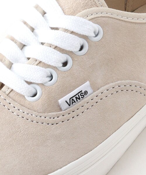 VANS（バンズ）の「◆【VANS/ヴァンズ】 AUTHENTIC PIG SUEDEスニーカー（スニーカー・レディース・ボルドー/ライトベージュ・45/35）」の12枚目の写真