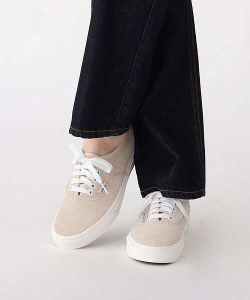 VANS（バンズ）の「◆【VANS/ヴァンズ】 AUTHENTIC PIG SUEDEスニーカー（スニーカー・レディース・ボルドー/ライトベージュ・45/35）」の9枚目の写真