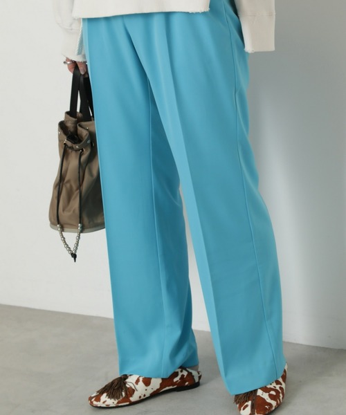 ROSE BUD（ローズバッド）の「ベーシックカラーパンツ（その他パンツ・レディース・ベージュ/ピンク/オレンジ/ブルー/グリーン・SMALL/MEDIUM）」の4枚目の写真