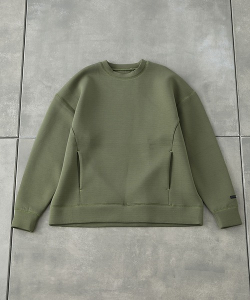 COLONY 2139(コロニートゥーワンスリーナイン)の「ダンボールポケット付きクルーネックプルオーバー※ユニセックス対応(スウェット・メンズ・ホワイト/カーキ/ブラック・X-LARGE/MEDIUM/LARGE)」の10枚目の写真