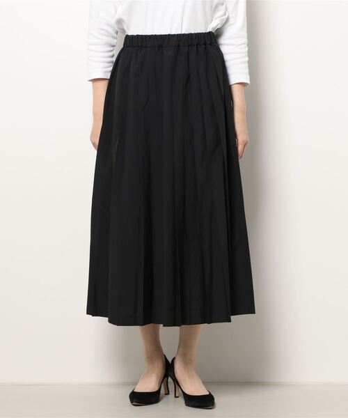 sm2rhythm（サマンサモスモスリズム）の「プリーツスカート（スカート・レディース・ブラック/ベージュ/ブラウン・ﾌﾘ-）」の6枚目の写真