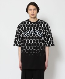 DANKE SCHON（ダンケシェーン）の「DankeSchon/ダンケシェーン/フェンスプリントTシャツ（Tシャツ/カットソー・メンズ）」