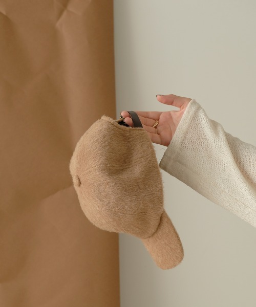 Bab（バブ）の「【WEB限定】シャギーキャップ（キャップ・レディース・ダークブラウン/サンドベージュ/キャメル・ONESIZE）」の19枚目の写真