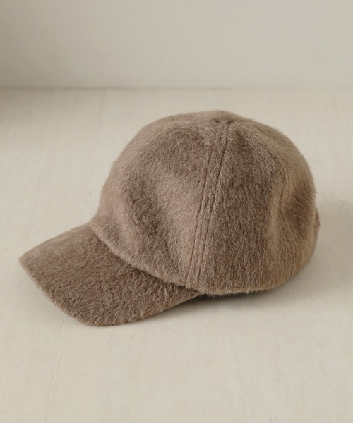 Bab（バブ）の「【WEB限定】シャギーキャップ（キャップ・レディース・ダークブラウン/サンドベージュ/キャメル・ONESIZE）」の20枚目の写真