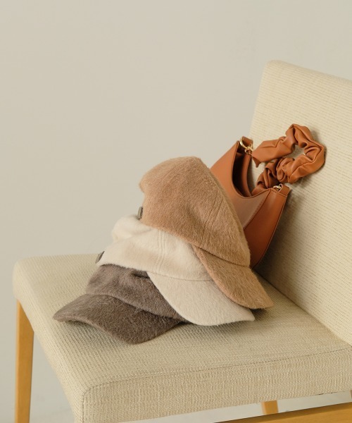 Bab（バブ）の「【WEB限定】シャギーキャップ（キャップ・レディース・ダークブラウン/サンドベージュ/キャメル・ONESIZE）」の16枚目の写真