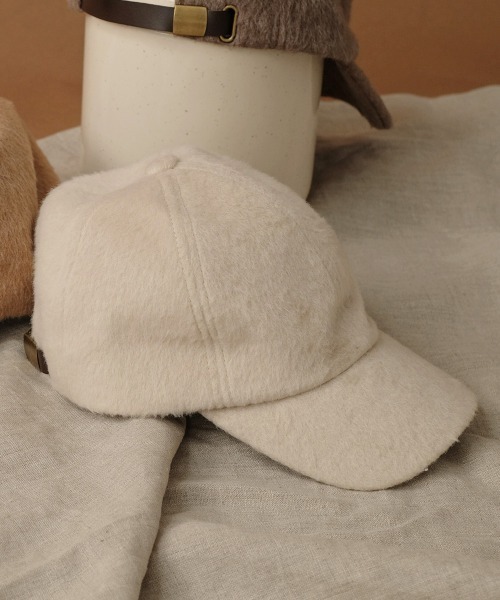 Bab（バブ）の「【WEB限定】シャギーキャップ（キャップ・レディース・ダークブラウン/サンドベージュ/キャメル・ONESIZE）」の22枚目の写真