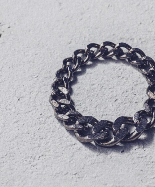 and cloud（アンドクラウド）の「Gradation Ring S（リング・レディース・イエローゴールド/シルバー/ブラック・LL/M）」の15枚目の写真