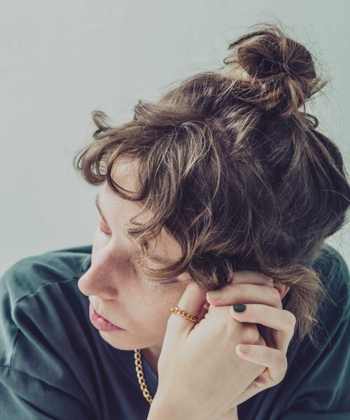 and cloud（アンドクラウド）の「Gradation Ring S（リング・レディース・イエローゴールド/シルバー/ブラック・LL/M）」の21枚目の写真