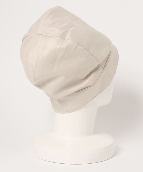 NICOLE CLUB FOR MEN（ニコルクラブフォーメン）の「ポンチスウェードワッチ（ニットキャップ/ビーニー・メンズ・ライトベージュ/ブラック系その他/グレー系その他/ブラック・FREE）」の5枚目の写真