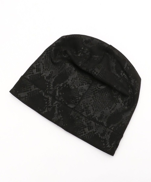 NICOLE CLUB FOR MEN（ニコルクラブフォーメン）の「ポンチスウェードワッチ（ニットキャップ/ビーニー・メンズ・ライトベージュ/ブラック系その他/グレー系その他/ブラック・FREE）」の6枚目の写真