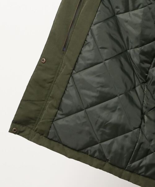 Lugnoncure（ルノンキュール）の「スタンドカラーミリタリ－コート（その他アウター・レディース・カーキ/チャコール・ﾌﾘ-）」の5枚目の写真