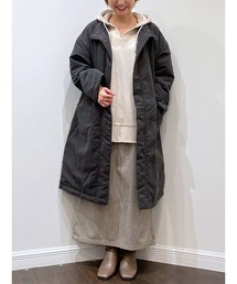 スタンドカラーミリタリ－コート